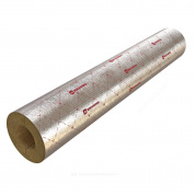 Цилиндр вырезной минеральная вата ROCKWOOL 80 кашированный армированной фольгой ROCKWOOL