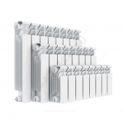 Радиатор секционный биметаллический Base 200 RAL 9016 (белый) RIFAR