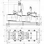 Клапан PP-H обратный канализационный коричневый Татполимер