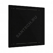 Люк пластик 172х172 нажимной фл 150х150 Evecs LN L1515N black