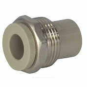 Штуцер PP-R комбинированный серый Дн 25х1" НР VALFEX 10134025Г