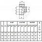 Тройник коричневый PP-B RTP (РосТурПласт)