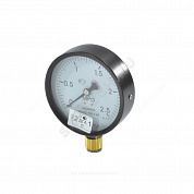 Манометр МД02 радиальный Дк100мм 0-0,6 МПа кл.1,5 G1/2" ЭКОМЕРА МД02-100-G-0,6МПа-ЭИ