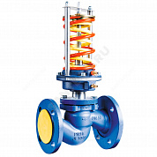Регулятор перепада давления чугун RDT Ду 100 Ру16 фл Рп1.4-15.8 Kvs=160м3/ч Теплосила RDT-2.3-100-160