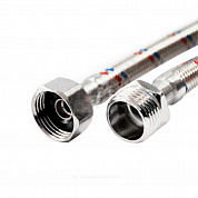 Подводка гибкая для воды нержавеющая оплетка 1/2" г-ш L=3.5м VALFEX S/S 350сm В-Н