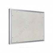 Люк под плитку нажимной алюминий 600х600 на износоустойчивой петле Evecs CERAMO OPTIMUM D6060