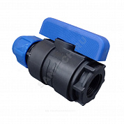 Кран шаровой компрессионный ПЭ Дн 50х1 1/4" ВР Ру16 VALFEX 1210012550114