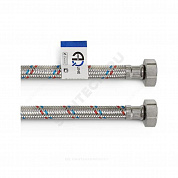 Подводка гибкая для воды нержавеющая оплетка 1/2" г-г L=0.3м AQUALINE 01412