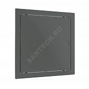 Люк пластик 327х427 нажимной фл 300х400 Evecs LN L3040N gray