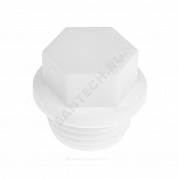 Заглушка PP-R белая Дн 20х1/2" НР PRO VALFEX 10163020-PRO