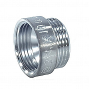 Удлинитель латунь хром Ду 15 (1/2") L=70мм ВР/НР SantechSystems
