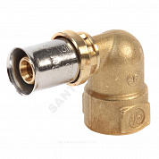 Угольник для МП/PE-X труб латунь пресс Дн 63х2"х90гр ВР RM129 Giacomini RM129Y088