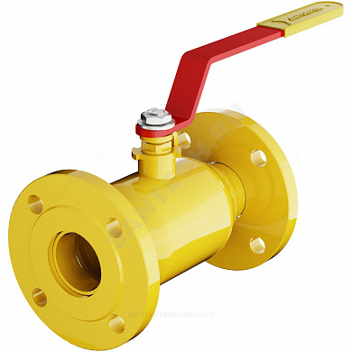 Кран шаровой сталь газ GAS PRO 11с67п ЦФ.00.1 фл полнопроходной Маршал