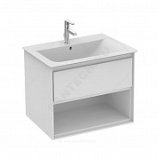 Тумба под умывальник CONNECT AIR белый глянец/белый матовый Ideal Standard E0826B2