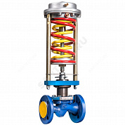 Регулятор перепуска чугун RDT-B Ду 20 Ру16 фл Рп0.24-3 Kvs=6.3м3/ч Теплосила RDT-B-1.2-20-6.3