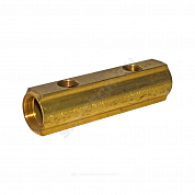 Коллектор латунь 1" ВР/ВР на 10 вых 1/2" ВР м/о 50мм R551 Giacomini R551Y070
