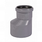 Переход эксцентрический серая PP-H HT HTR Ostendorf