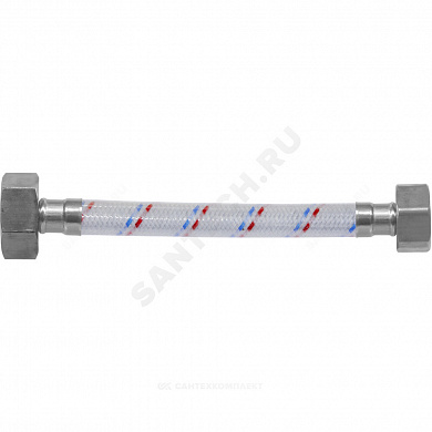 Подводка гибкая для воды нейлоновая оплетка 3/4"-1" г-г ГИГАНТ Центр Сантехники (Подольск)