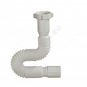 Гофра с гайкой 1 1/4"x40 L=360-850мм Орио АС-10141