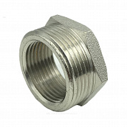 Футорка латунь никель Ду 25х20 (1"х3/4") НР/ВР SantechSystems .