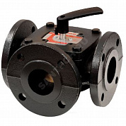 Клапан регулирующий чугун R297 поворотный Ду 100 Ру6 фл Kvs=225м3/ч Giacomini R297Y110