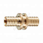 Муфта для PE-X труб аксиальная бронза Дн 16 RAUTITAN PLATINUM RX Rehau 13777121001
