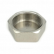 Заглушка латунь никель Ду 40 (1 1/2") ВР SantechSystems