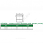 Переход зелёный PP-MD KG2000 KG2000BA Ostendorf