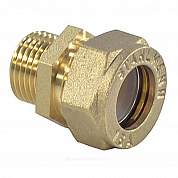 Муфта латунь 15Aх3/4" обжим/НР STAHLMANN SSML1503/4BEF