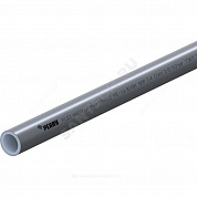 Труба PE-Xa/EVOH серая Дн 40х5,5 Ру10 Тмакс=95C L=6м flex Рехау 11304103006 .