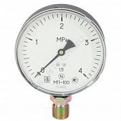 Манометр МП-100 радиальный Дк100мм 0-10 МПа кл.1,5 G1/2" ЗАВОД ТЕПЛОТЕХНИЧЕСКИХ ПРИБОРОВ
