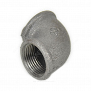 Угольник проходной чугун Ду 40 (1 1/2") ВР/ВР Fittex