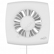 Вентилятор накладной D120 с тяговым выключателем белый Эра WIND 120-02