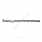Подводка гибкая для воды нержавеющая оплетка ГИГАНТ 1/2" г-ш L=1.5м AQUALINE 04945