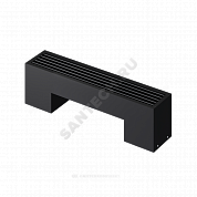 Конвектор напольный STEP 1-N-BL-LG-BL 80х130х2700 бок/п Noir Sable (черный) Heaton