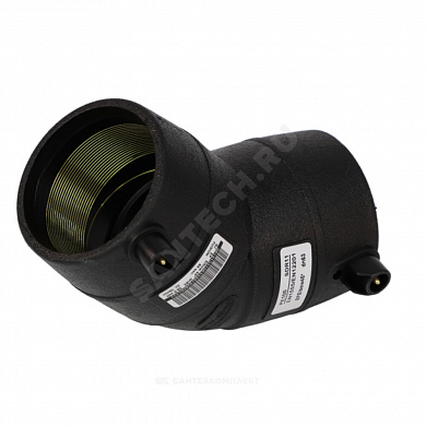 Отвод электросварной ПЭ100 SDR11 45гр SMART JOINT