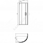 Ограждение душевое CONNECT 2 Corner Quadrant Ideal Standard