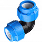 Отвод компрессионный ПЭ 90гр VALFEX