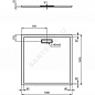 Поддон душевой акрил квадрат ULTRAFLAT NEW Ideal Standard