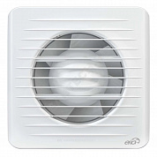 Вентилятор накладной D125 с обратным клапаном белый Эра ERA 5C