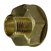 Переход латунь реборда Ду 40х32 (1 1/2"х1 1/4") ВР/НР LD LD.65.509.40х32